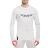 Aston Martin logo silver