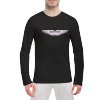 Aston Martin logo silver
