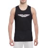 Aston Martin logo silver