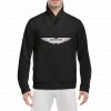 Aston Martin logo silver