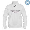 Aston Martin logo silver