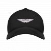 Aston Martin logo silver
