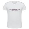 Aston Martin logo silver